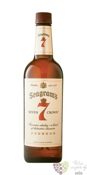 Seagrams  Seven Crown  American blended whisky 40% vol.   1.00 l