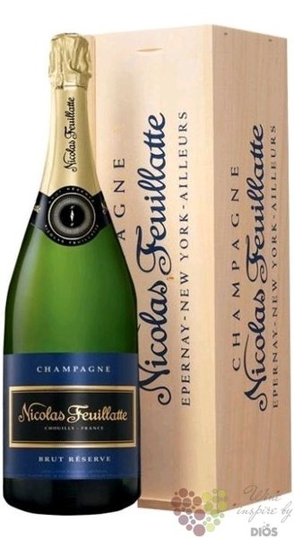 Nicolas Feuillatte  Rserve  brut Champagne Aoc jroboam  3.00 l