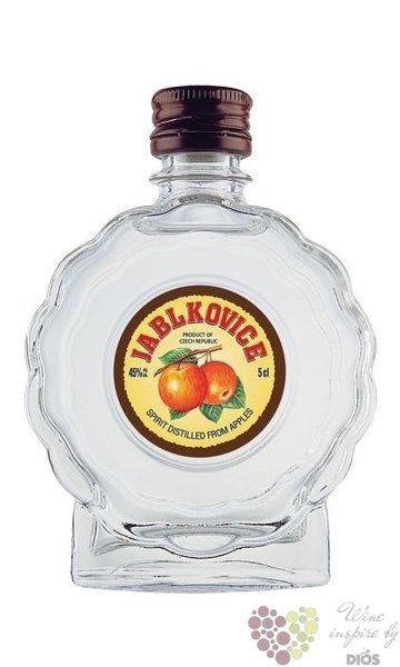 Jablkovice apple brandy Rudolf Jelnek Vizovice 45% vol.    0.05 l