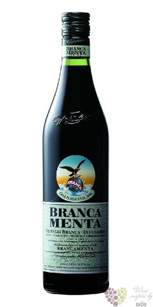 Branca  Menta  original herbal liqueur by Fratelli Branca 37% vol. 0.70 l