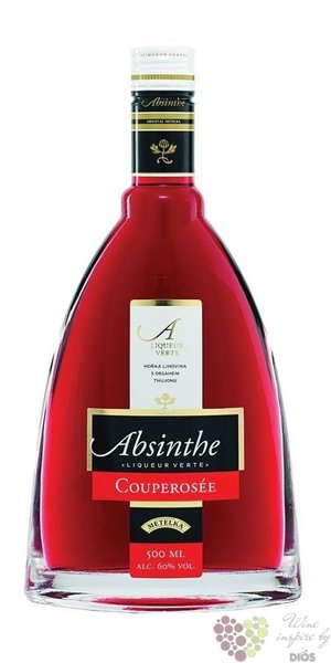 Absinthe  Couperose  Czech absinth by Metelka 60% vol.    0.50 l