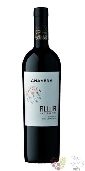 Limited edition red  Alwa  2009 Chile Cachapoal valley via Anakena     0.75 l