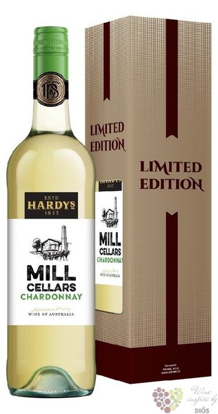 Chardonnay  Mill Cellars  gift box South eastern Australia by Hardys   0.75 l