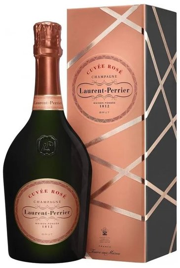 Laurent Perrier ros brut gift box Champagne Aoc  0.75 l