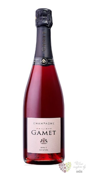 Philippe Gamet ros  Saigne  brut Champagne Aoc  0.75 l