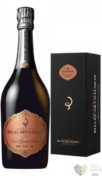 Billecart Salmon ros  cuve Elisabeth Salmon  2007 brut gift box Champagne Aoc  0.75 l