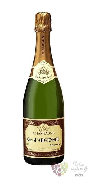 Bauget Jouette  Guy dArgensol cuve Prestige  brut Champagne Aoc  0.75 l