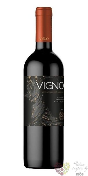 Carignan blend  ViGno Black  2015 Maule valley via Morand  0.75 l