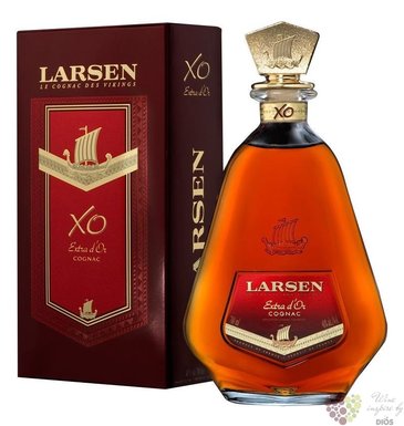 Larsen le Cognac des Vikings  Extra dOr  Fine Champagne Cognac 40% vol.  0.70 l