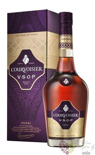 Courvoisier  VSOP  gift box Cognac Aoc 40% vol.  1.00 l