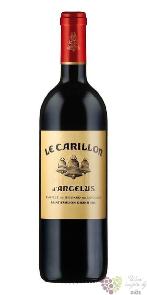 Carillon de lAngelus 2000 Saint Emilion 2nd wine Chateau Angelus  0.75 l