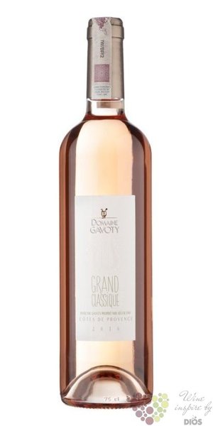 Cotes de Provence ros  cuve Grand Classique  Aoc 2021 domaine Gavoty  0.75 l