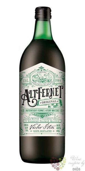 AltFernet  Original  Bohemian herb liqueur 40% vol. 1.00 l