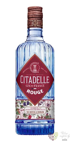 Citadelle  Rouge  premium French gin 41.2% vol.  0.70 l
