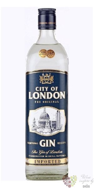 City of London English London dry gin 40% vol.  0.70 l