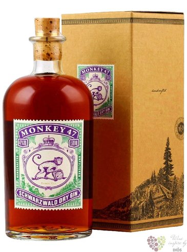 Monkey 47  Distillers Cut ed. 2020 b.L02  Schwarzwald dry German gin 47% vol.  0.50 l