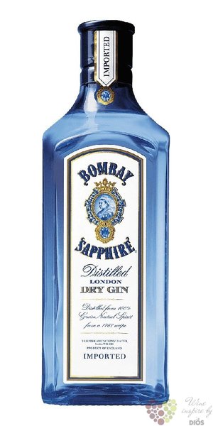 Bombay  Sapphire  premium London Dry gin 40% vol.  1.00 l
