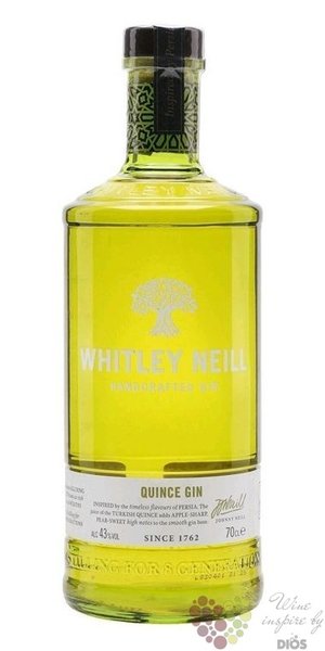 Whitley Neill  Quince  British flavored small batch gin 43% vol. 0.70 l