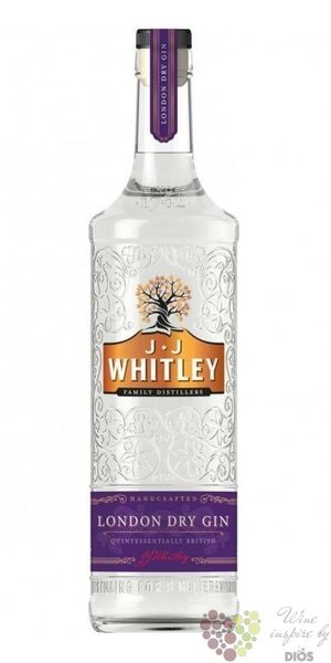 JJ Whitley English London dry gin 37.5% vol.  0.70 l