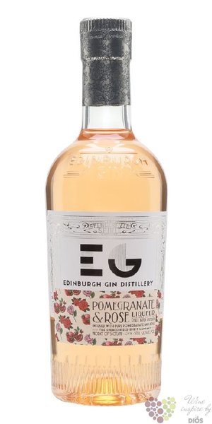 Edinburgh  Pomegranate &amp; Rose  Scottish flavored gin 20% vol.  0.50 l