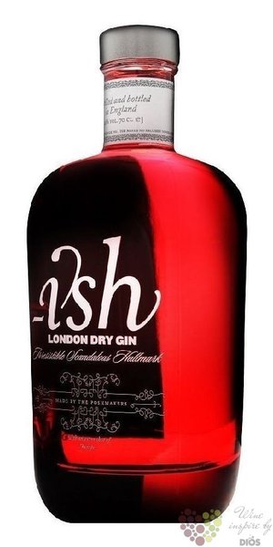 Ish  Original  gift box British London dry gin 41% vol.  0.70 l
