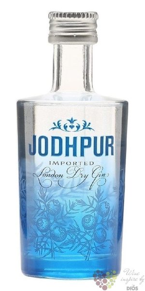 Jodhpur Spanish London dry gin 43% vol.  0.05 l