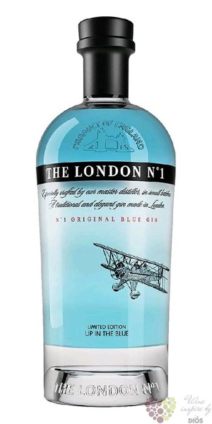 London no.1 blue English dry gin 47% vol.  1.00 l