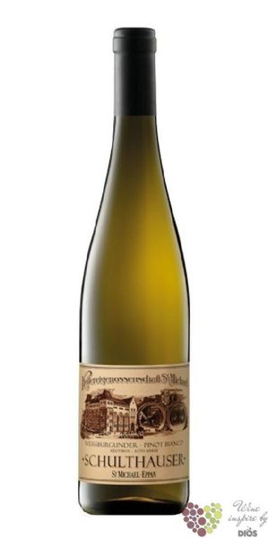 Pinot bianco cru  Schulthauser  2019 Sudtirol - Alto Adige Do St.Michael Eppan   0.75 l