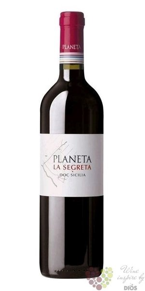 Sicilia rosso  la Segreta   Doc 2016 Planeta wine  0.75 l