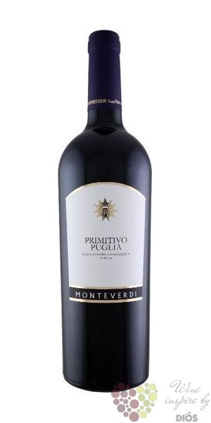 Primitivo di Puglia  Gemma gold   Igt 2019 Monteverdi vini   0.75 l