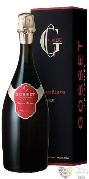 Gosset  Grande rserve  brut gift box Champagne Aoc  0.75 l