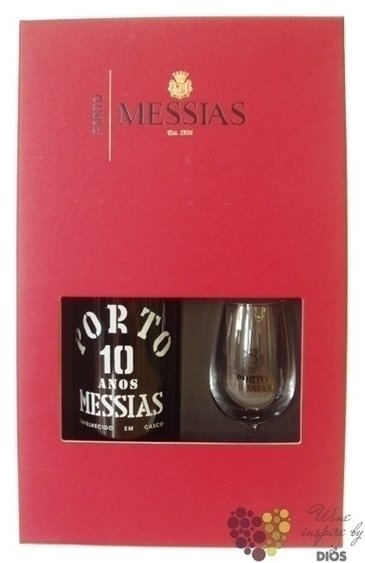 Messias 10 years old 2glass pack wood aged Tawny Porto Doc 19% vol. 0.75 l