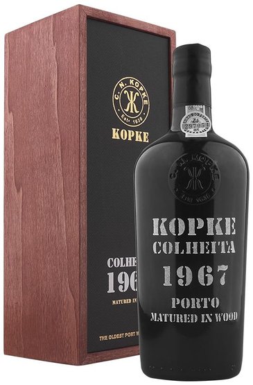Kopke Colheita 1967 single harvest tawny Porto Doc 20% vol.  0.75 l