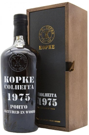 Kopke Colheita 1975 single harvest tawny Porto Doc 20% vol.  0.75 l