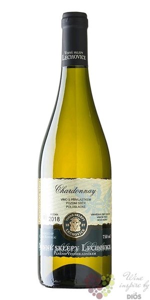 Chardonnay 2015 pozdn sbr Vinn sklepy Lechovice 0.75 l