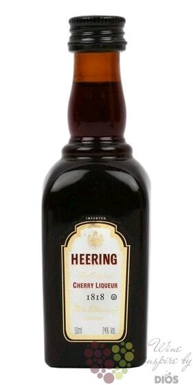 Heering  Original  Danish cherry liqueur 24% vol.  0.05 l