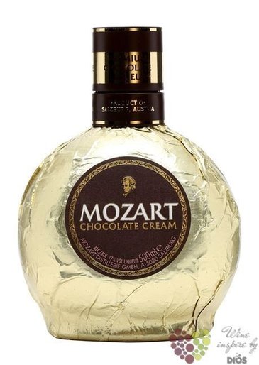 Mozart  Gold  original Austrian chocolate cream liqueur 17% vol.  0.50 l