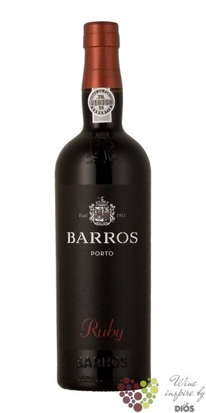 Barros fine  Ruby  Porto Do 19% vol.   0.75 l