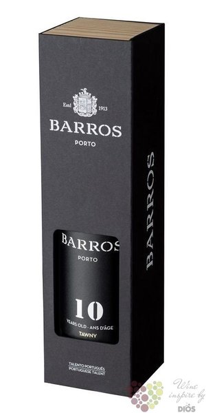 Barros 10 years old wood aged tawny Porto Do 20% vol.     0.75 l