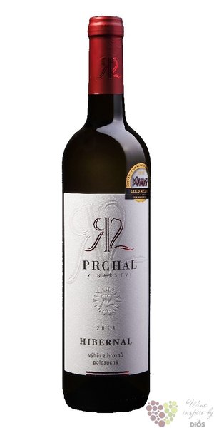 Hibernal 2018 vbr z hrozn z vinastv Prchal  0.75 l