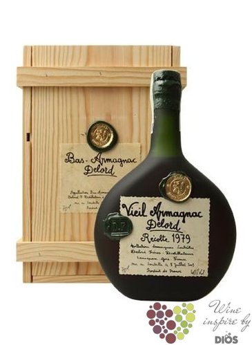 Delord  Millesimes  1983 vintage Bas Armagnac Aoc 40% vol.    0.70 l