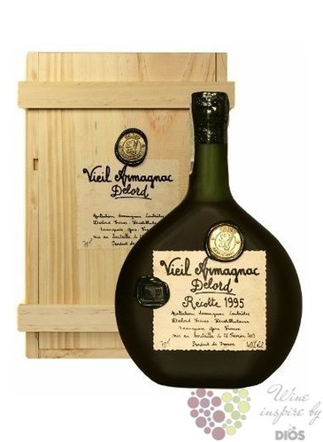 Delord  Millesimes  1995 vintage Bas Armagnac Aoc 40% vol.    0.70 l
