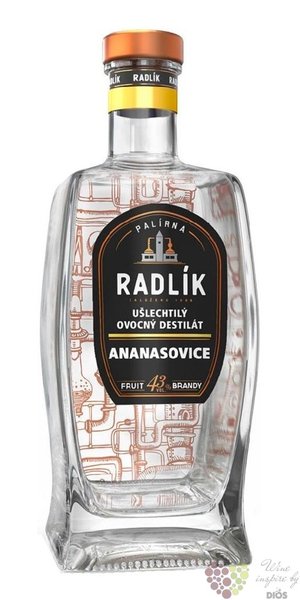 Ananasovice palrna Radlk 43% vol.  0.50 l