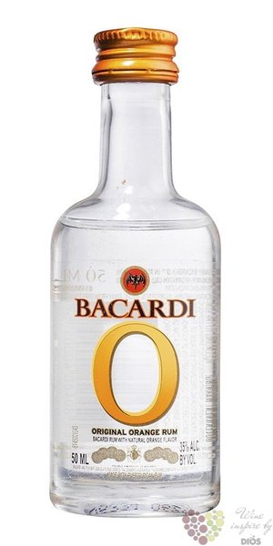Bacardi  O  orange flavored Puerto Rican rum 35% vol.  0.05 l