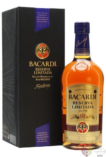 Bacardi Reserva  Limitada  aged Cuban rum 40% vol.  1.00 l