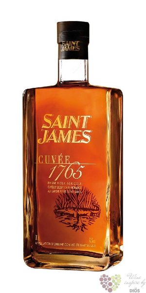 Saint James  cuve 1765  aged Martinique rum 40% vol.  0.70 l