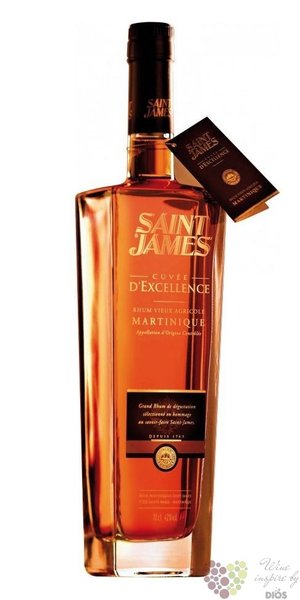 Saint James  cuve dExcellence  aged Martinique rum 42% vol.  0.70 l