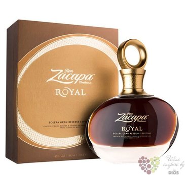 Zacapa Centenario  Royal gran reserva especial  gift box aged rum of Guatemala 43% vol.  0.70 l