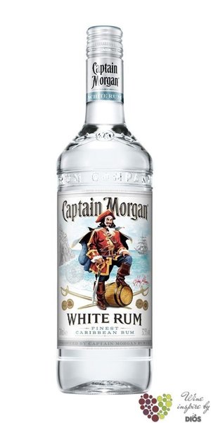 Captain Morgan  White  finest caribbean rum 37.5% vol.   0.70 l