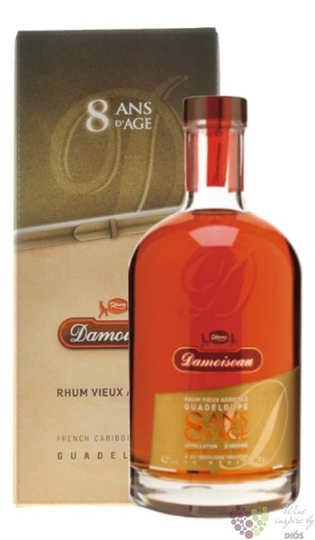 Damoiseau agricole vieux  Cuve du Millnaire  aged 8 years Guadeloupe rum 42%vol. 0.70 l